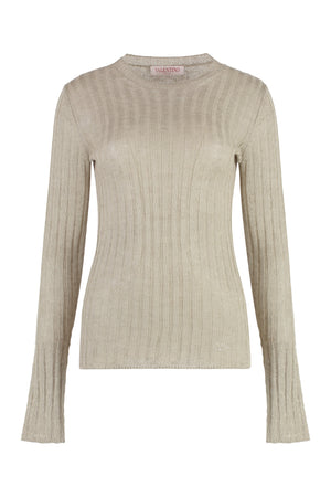 Fine-knit sweater-0
